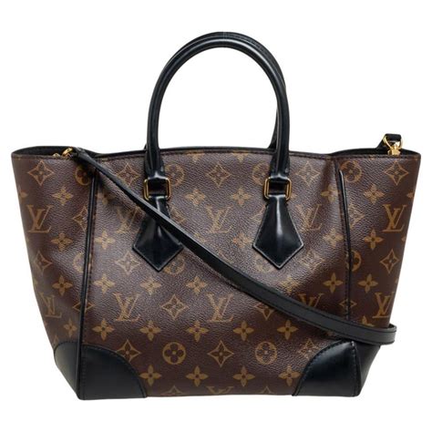 Louis Vuitton Noir Monogram Canvas Phenix PM Bag 